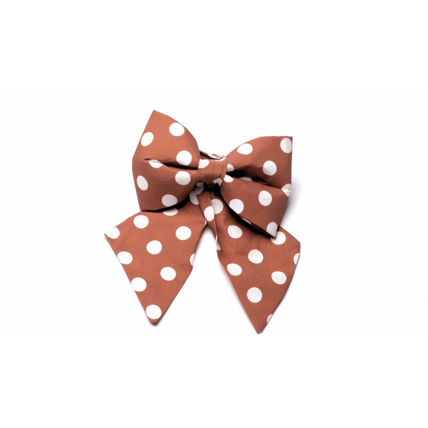 Girl SnapBow Nutmeg & Cream
