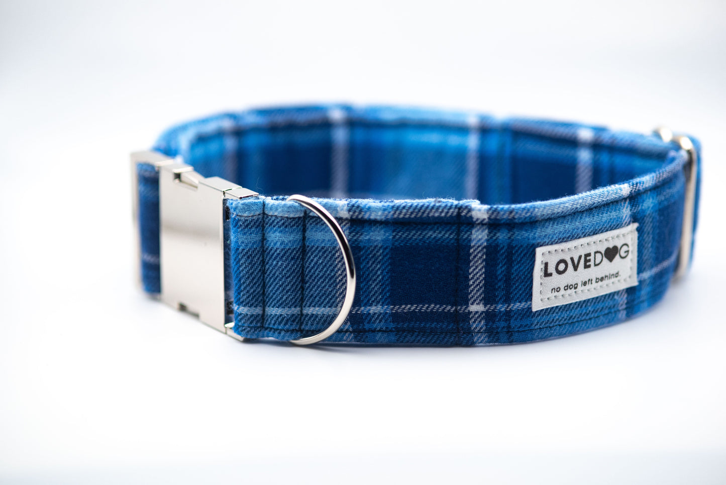 LOVEDOG Wide Luxe Dog Collar – Inspired by My Boyfriend’s Favorite Flannel