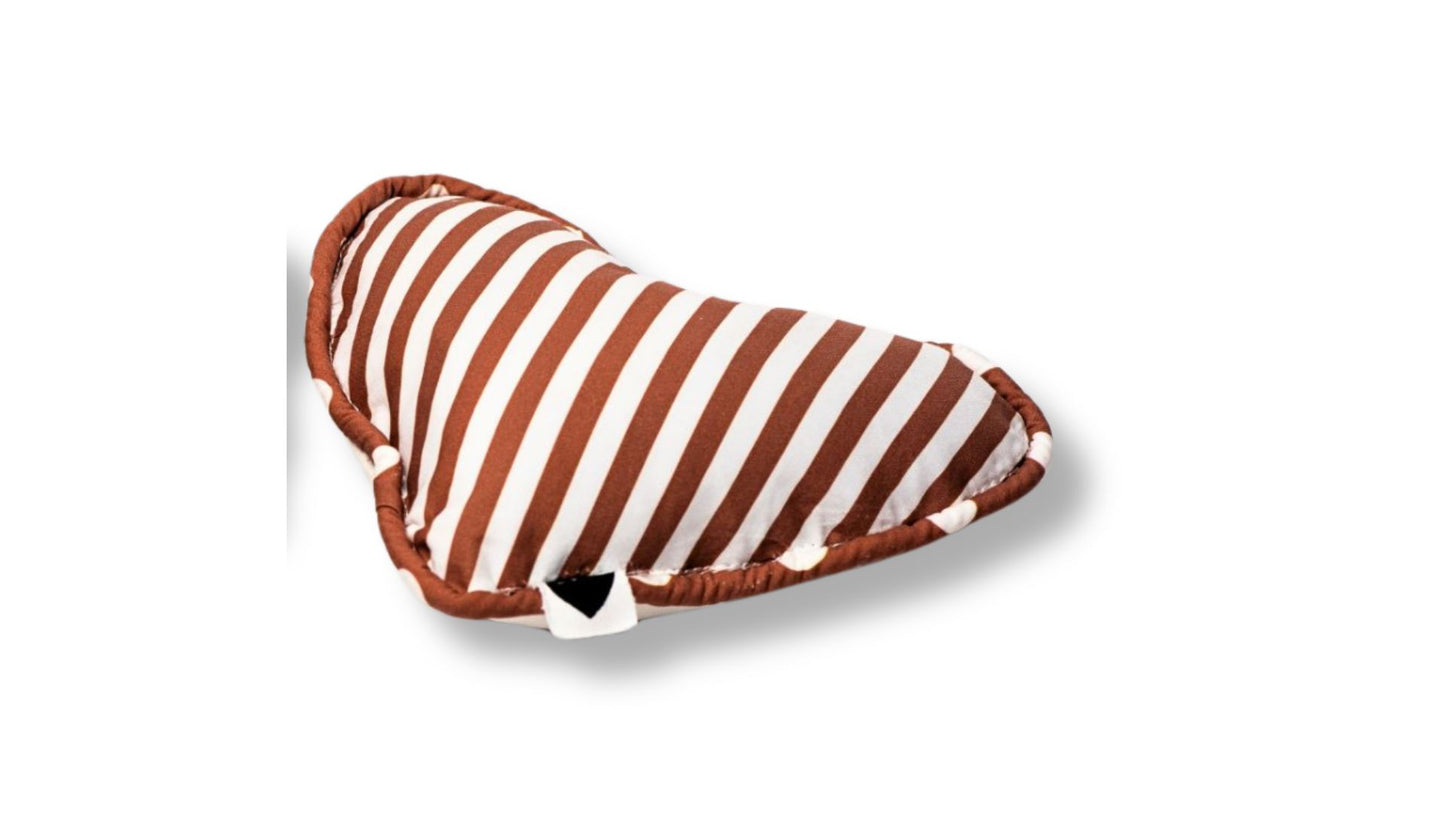Nutmeg & Cream Striped Signature LOVEDOG Dog Toy