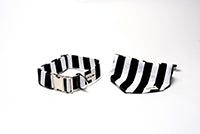 Signature Striped Black & White Collar