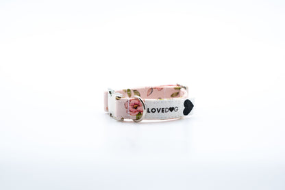 Rosie Blooms Dog Collar