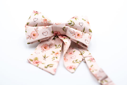 Rosie Blooms Girlbow Snap-Collar