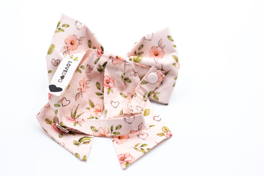 Rosie Blooms Girlbow Snap-Collar