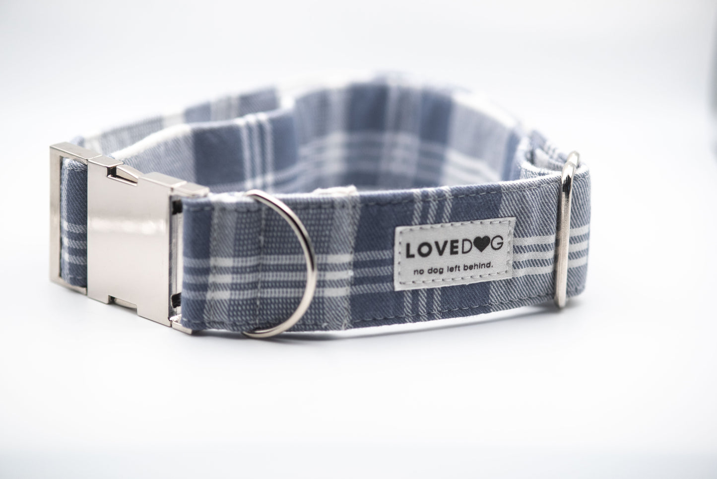 LOVEDOG Wide Luxe Southern Gentleman Dog Collar