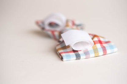 Carnival Ride Plaid Bowtie - lovedog 