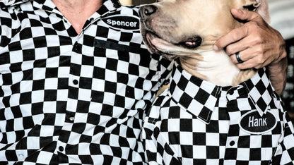 Matching Bowling Shirts for dogs and their people