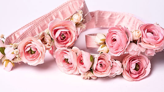Pink dog collar, luxury dog accessories, wedding dog collars, wedding dog accessories