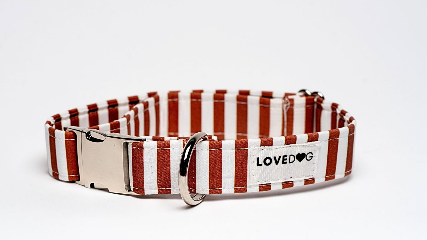 Nutmeg & Stripes Collar